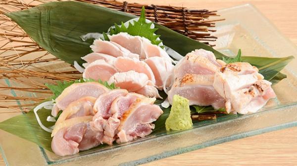限定　鶏刺し｜鶏心